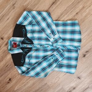 cowboy rodeo pearl snap shirt